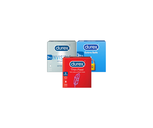 Durex Trio Pack - Choose Any 3 Boxes | Best Value Bundle Pakistan