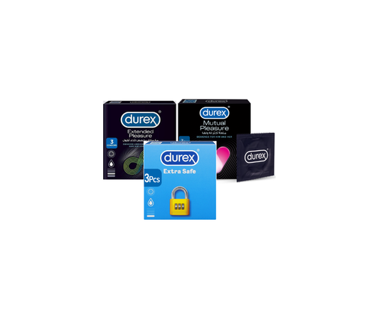 Durex Trio Pack - Choose Any 3 Boxes | Best Value Bundle Pakistan
