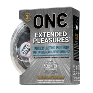 ONE extended pleasure condom