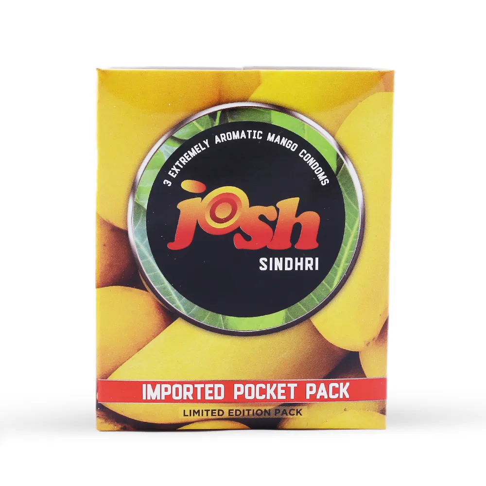 Josh Mango flavored condom